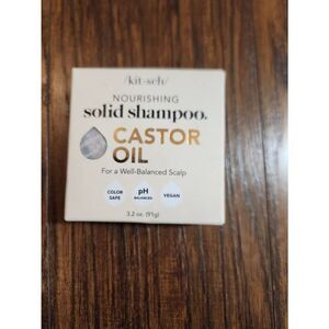 Kitsch solid shampoo bar-castor oil